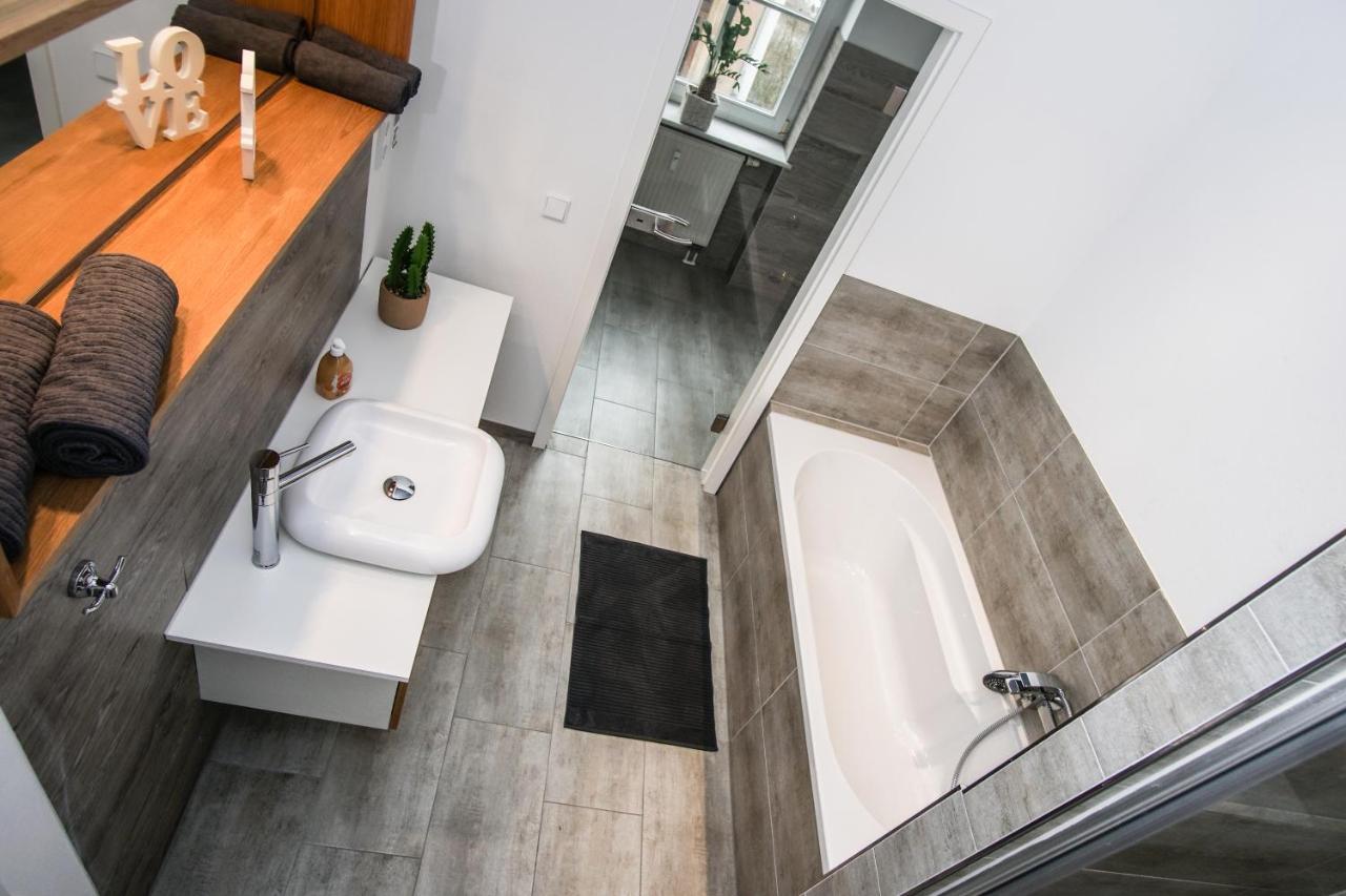 Exklusive Ferienwohnung Im Zentrum Von Plauen Dış mekan fotoğraf